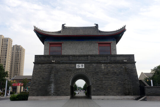 即墨古城景岱门城楼