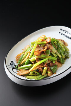 芹椒炒肉