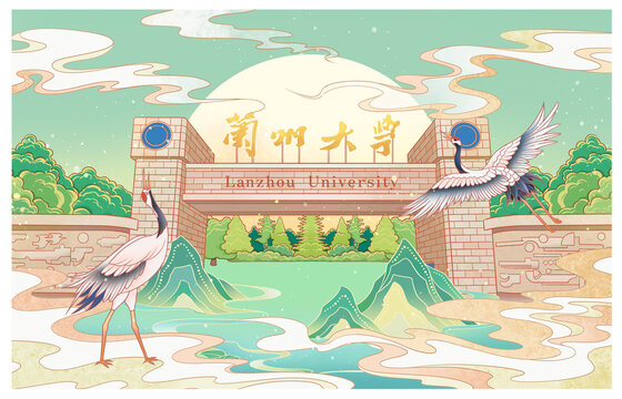 兰州大学校门