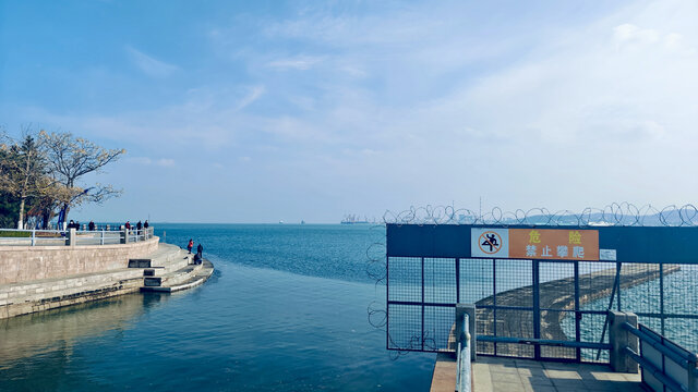 海边