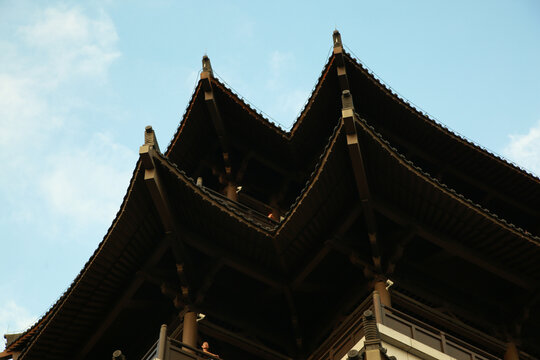 中式建筑屋檐