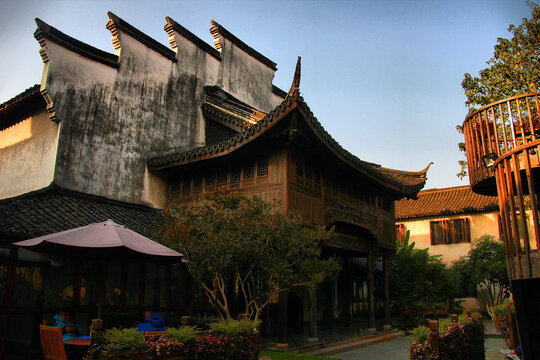 乌镇西栅仿古建筑