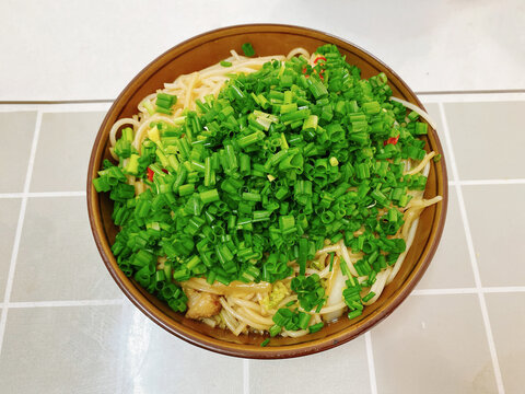 葱花拌粉