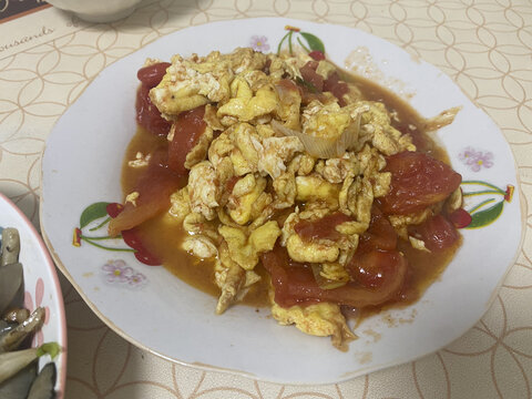 西红柿炒鸡蛋