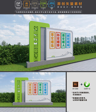 文明城市创建宣传牌