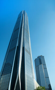 城市高楼大厦摩天建筑摄影