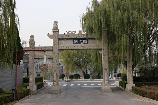 孙武祠石牌坊