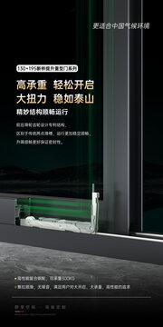 门窗海报