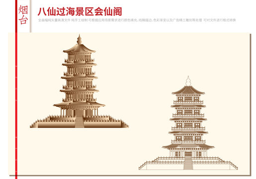 八仙过海景区会仙阁