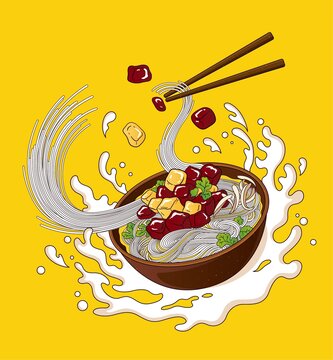 鸭血粉丝