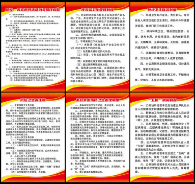 理发店系列制度