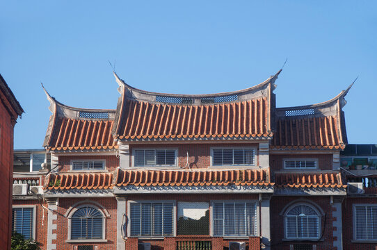 闽南风情民居楼房