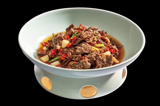 小炒黄牛肉
