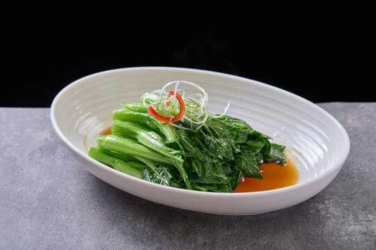 白灼广东菜心