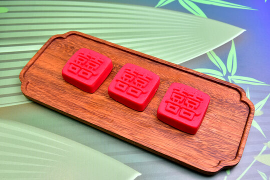 喜字饼