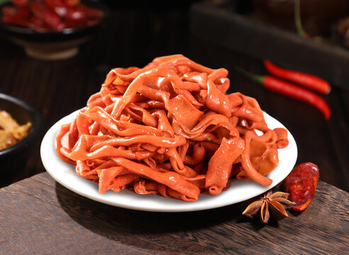 麻辣鸭肠