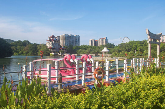泉州东湖游玩风光