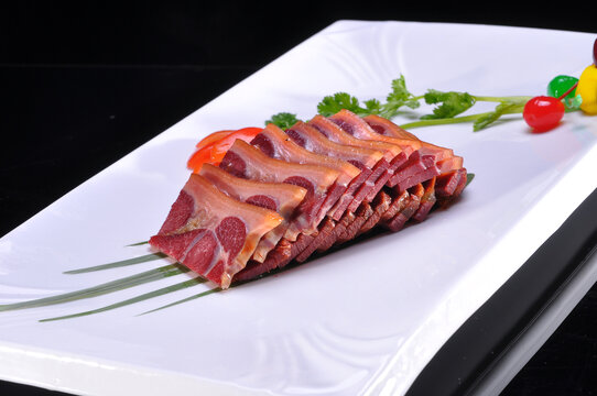 蘸汁驴肉