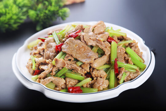 芹菜炒羊肉