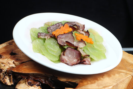 莴笋炒腊肉