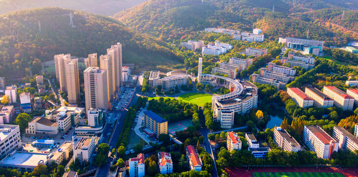 荆楚理工学院全景图