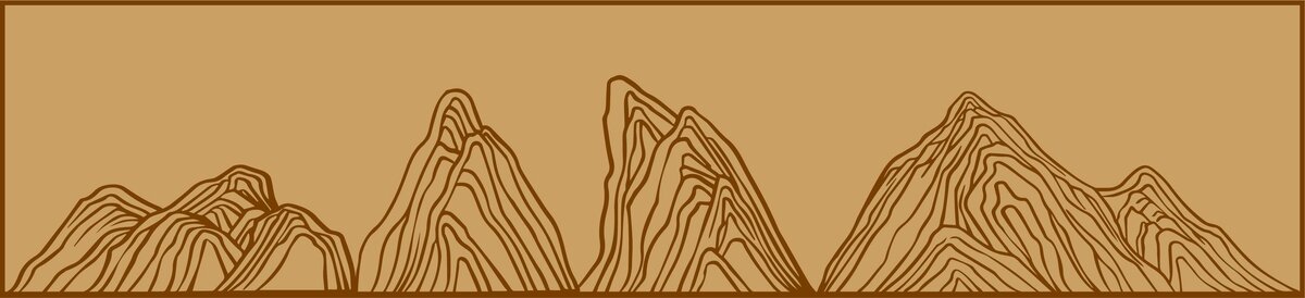 线条山