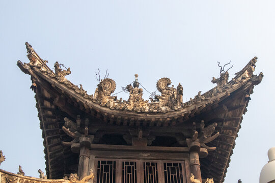 河南山陕会馆屋檐