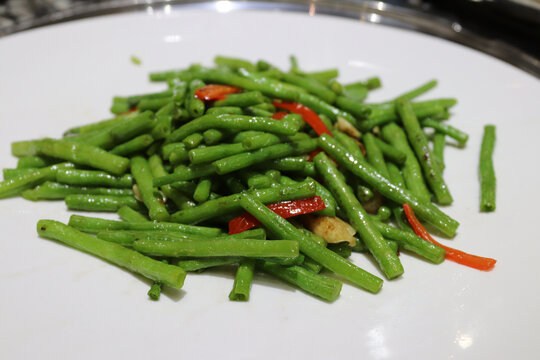 小炒豇豆