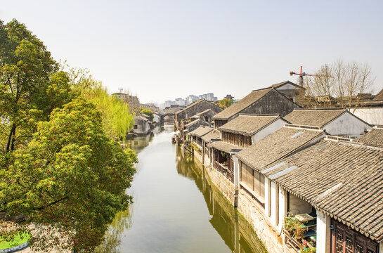 中国浙江湖州南浔古镇江南水乡