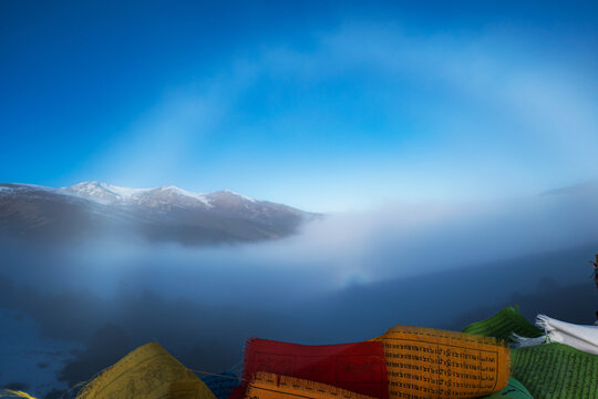 白马雪山观景台