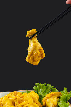 盐焗鸡小腿