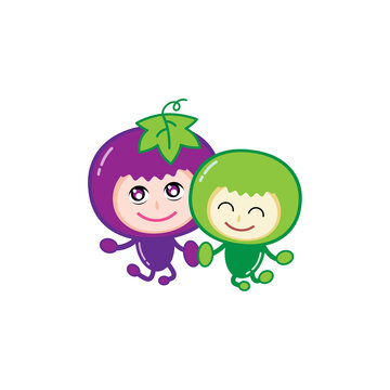 水果葡萄logo