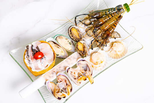 泰式火锅海鲜拼盘