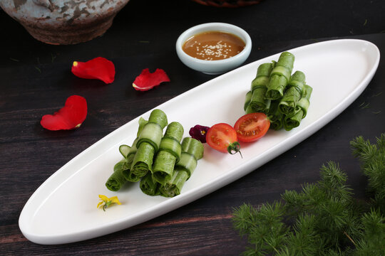 麻酱油麦菜