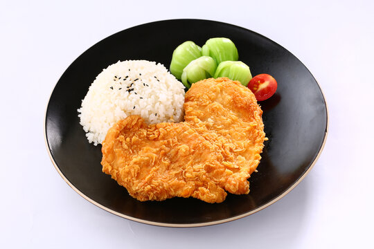 鸡排饭