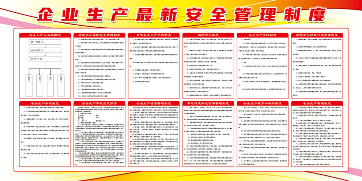 公司安全生产制度