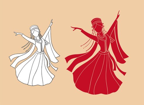 新疆少数民族女孩