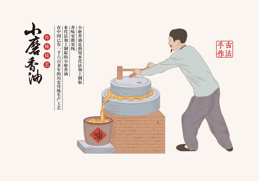 小磨香油