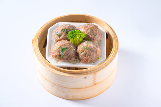 蒸肉丸
