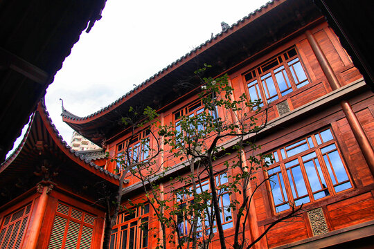 上海玉佛禅寺仿古建筑