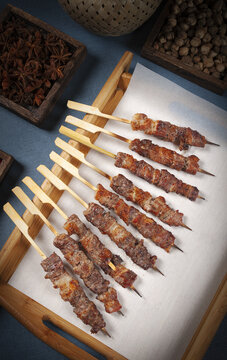 黑椒牛肉小串