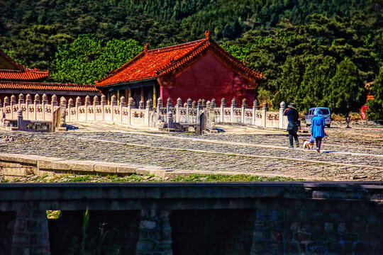 清东陵裕陵地面建筑金水桥
