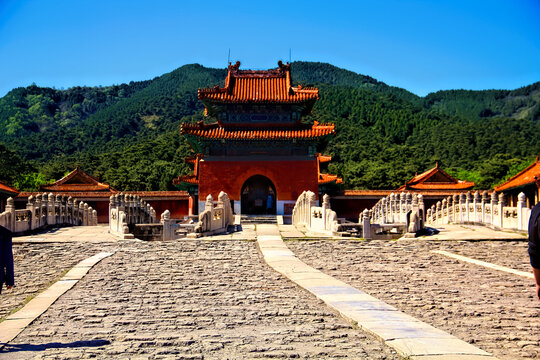 清东陵景陵碑亭