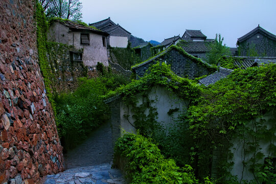 密云古北水镇北方民居景观园林