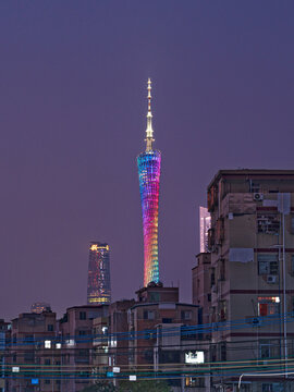广州塔城市风光