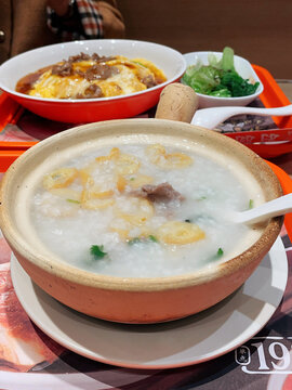 牛肉油条粥