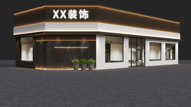装饰公司门头