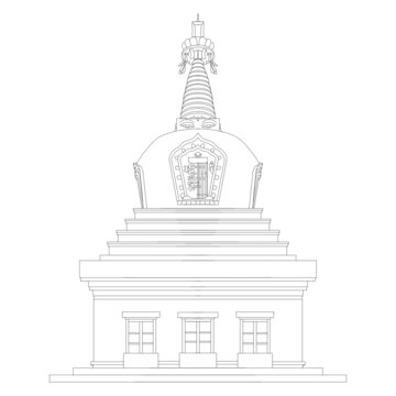 宝尔汗佛塔