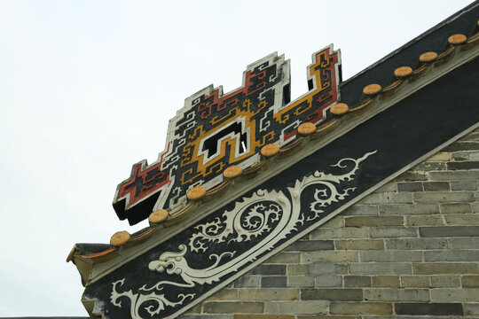 中式建筑屋檐