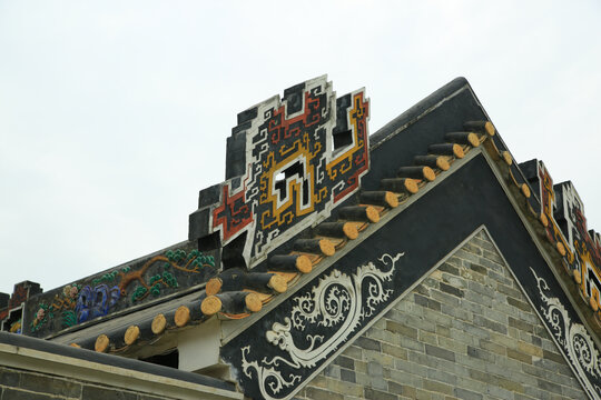 中式建筑屋檐